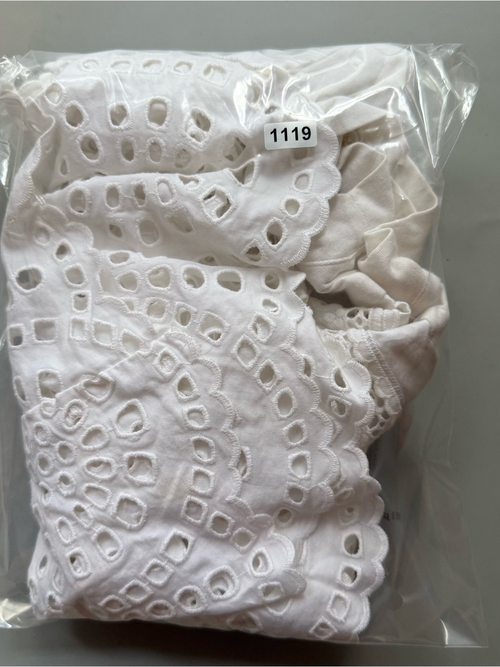 Sea New York Eyelet Lace Peplum Ruffle Top Women’s White XS Coquette - Picture 8 of 8